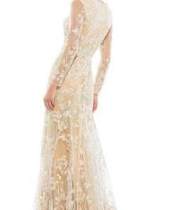 Mac Duggal 67892 - Floral Laced Evening Dress 6 Mac Duggal 67892 - Floral Laced Evening Dress