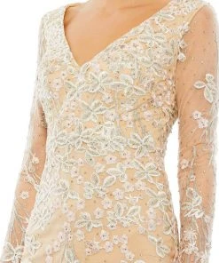 Mac Duggal 67892 - Floral Laced Evening Dress 7 Mac Duggal 67892 - Floral Laced Evening Dress