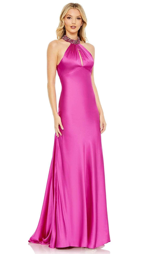 Mac Duggal 68063 - High Halter Neck Evening Dress 3 Mac Duggal 68063 - High Halter Neck Evening Dress
