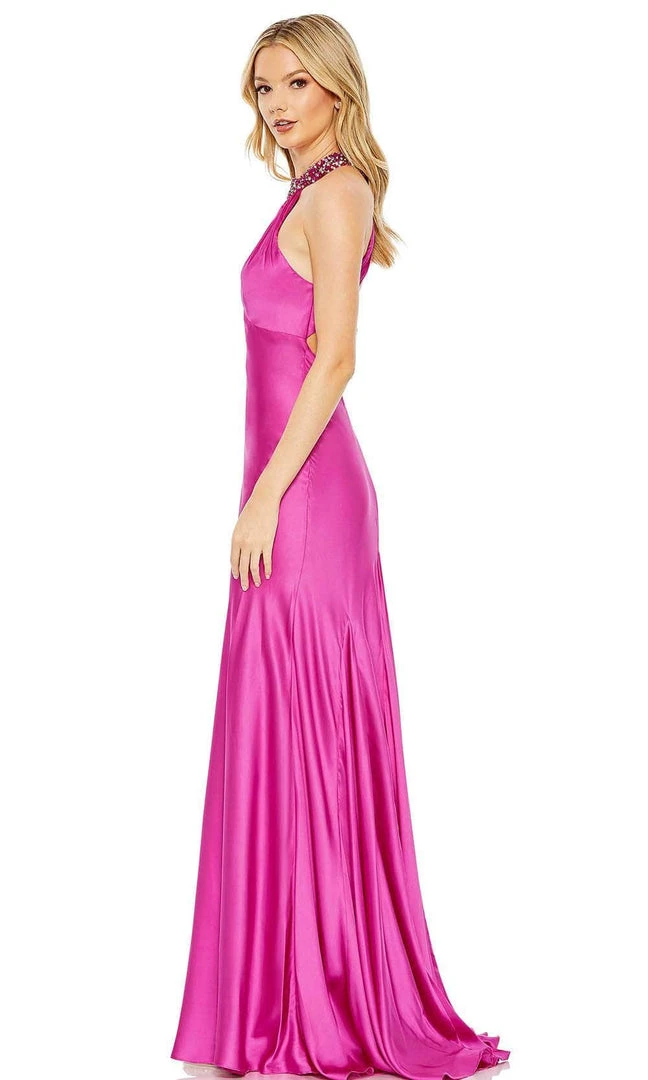 Mac Duggal 68063 - High Halter Neck Evening Dress 5 Mac Duggal 68063 - High Halter Neck Evening Dress