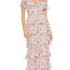 Mac Duggal - 9069 Embellished Off Shoulder Tiered Dress