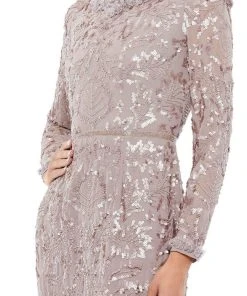 Mac Duggal 93595 - Fully Embellished Jewel Neckline Formal Dress