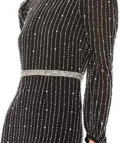 Mac Duggal - 93622 Jewel Neck Embellished Dress