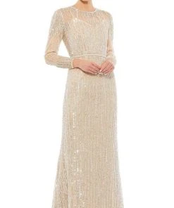 Mac Duggal - 93629 Jewel Sequined Trumpet Gown