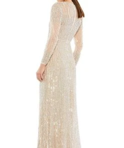 Mac Duggal - 93629 Jewel Sequined Trumpet Gown