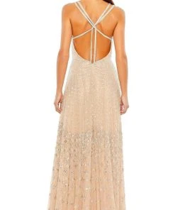 Mac Duggal 93701 - Plunging V-Neck A-Line Dress 6 Mac Duggal 93701 - Plunging V-Neck A-Line Dress