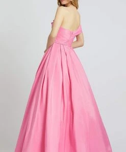 Mac Duggal Ballgowns - 48863H One Shoulder Bow Ballgown