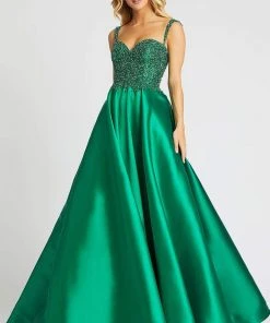 Mac Duggal Ballgowns - 67116H Beaded Sweetheart Ballgown