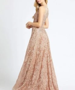 Mac Duggal Couture - 20112D Jewel Evening Gown With Overskirt