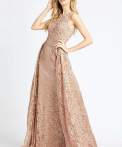 Mac Duggal Couture - 20112D Jewel Evening Gown With Overskirt