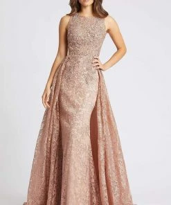 Mac Duggal Couture - 20112D Jewel Evening Gown With Overskirt