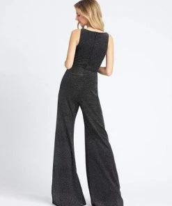 Mac Duggal Evening - 30618D Sleeveless Deep V-neck Jumpsuit 6 Mac Duggal Evening - 30618D Sleeveless Deep V-neck Jumpsuit