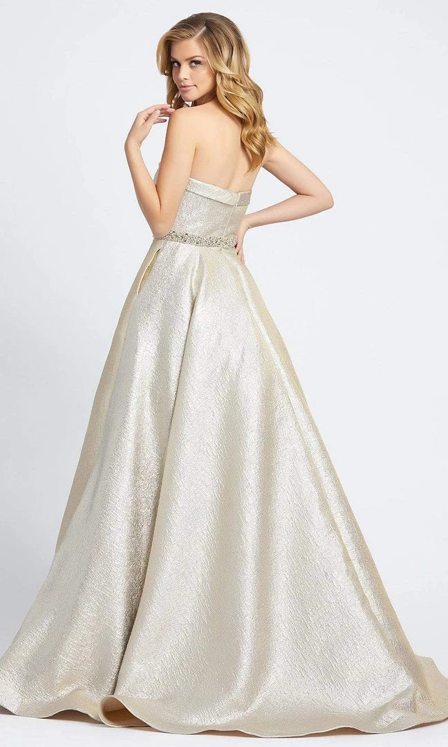 Mac Duggal Evening - 66978D Strapless Sweetheart Neckline A-Line Gown 4 Mac Duggal Evening - 66978D Strapless Sweetheart Neckline A-Line Gown