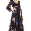 Mac Duggal Evening - 67872D Floral A-Line Evening Dress