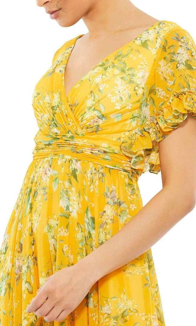 Mac Duggal Evening - 67933D Floral Printed A-Line Evening Dress 5 Mac Duggal Evening - 67933D Floral Printed A-Line Evening Dress