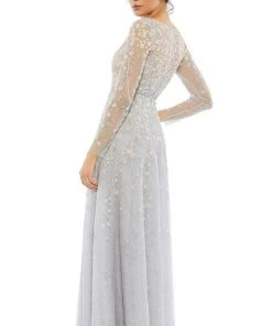 Mac Duggal Evening - 9131D Floral Fresh A-Line Dress