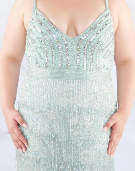 Mac Duggal Fabulouss - 4855F Embellished And Layered Sheath Dress 5 Mac Duggal Fabulouss - 4855F Embellished And Layered Sheath Dress