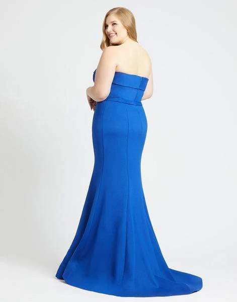 Mac Duggal Fabulouss - 48889F Queen Anne Soft Crepe Mermaid Gown 4 Mac Duggal Fabulouss - 48889F Queen Anne Soft Crepe Mermaid Gown