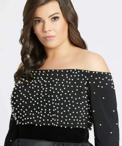 Mac Duggal Fabulouss - 66814F Beaded Off-Shoulder A-Line Gown 7 Mac Duggal Fabulouss - 66814F Beaded Off-Shoulder A-Line Gown