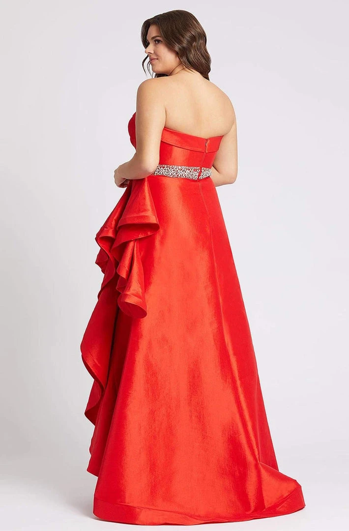 Mac Duggal Fabulouss - 67215F Strapless Beaded Band A-line Dress 4 Mac Duggal Fabulouss - 67215F Strapless Beaded Band A-line Dress