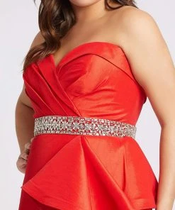 Mac Duggal Fabulouss - 67215F Strapless Beaded Band A-line Dress 7 Mac Duggal Fabulouss - 67215F Strapless Beaded Band A-line Dress