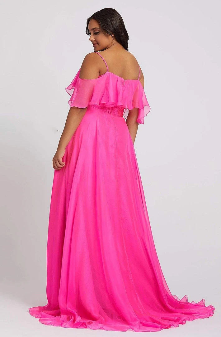 Mac Duggal Fabulouss - 67224F Cold Shoulder A-line Long Dress 4 Mac Duggal Fabulouss - 67224F Cold Shoulder A-line Long Dress