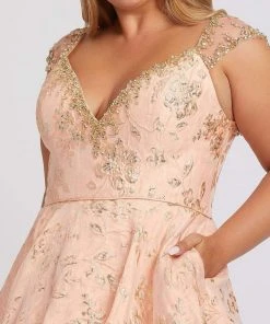 Mac Duggal Fabulouss - 77728F Embellished A-line Long Dress