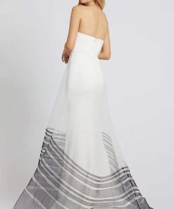 Mac Duggal Flash - 48923L Straight Across Evening Dress 5 Mac Duggal Flash - 48923L Straight Across Evening Dress