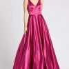 Mac Duggal Flash - 48925L V-Neck Sleeveless Ballgown 2 Mac Duggal Flash - 48925L V-Neck Sleeveless Ballgown