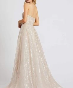 Mac Duggal Prom - 20204M Embroidered Sweetheart Bodice Overskirt Gown 6 Mac Duggal Prom - 20204M Embroidered Sweetheart Bodice Overskirt Gown