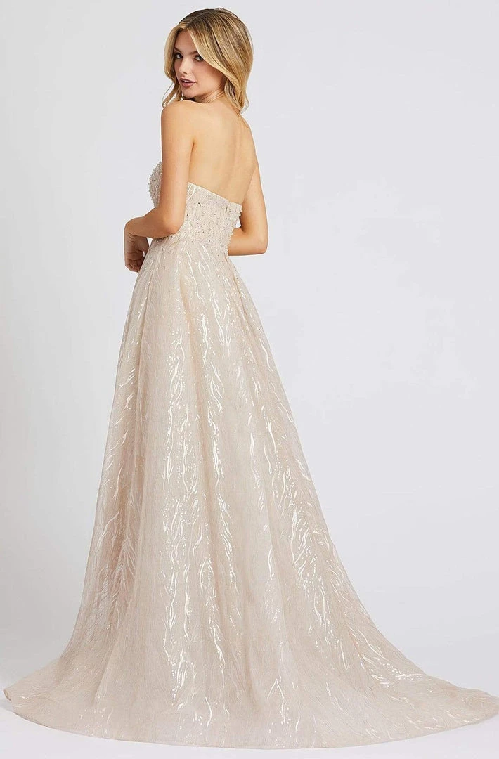 Mac Duggal Prom - 20204M Embroidered Sweetheart Bodice Overskirt Gown 4 Mac Duggal Prom - 20204M Embroidered Sweetheart Bodice Overskirt Gown