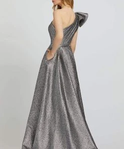 Mac Duggal Prom - 67297M Ruffled One Shoulder A-line Gown