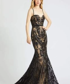 Mac Duggal Prom - 67353M Embellished Deep Sweetheart Mermaid Dress