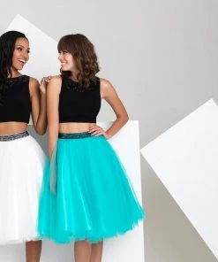 Madison James - 16-339 Dress In Black Teal 5 Madison James - 16-339 Dress In Black Teal