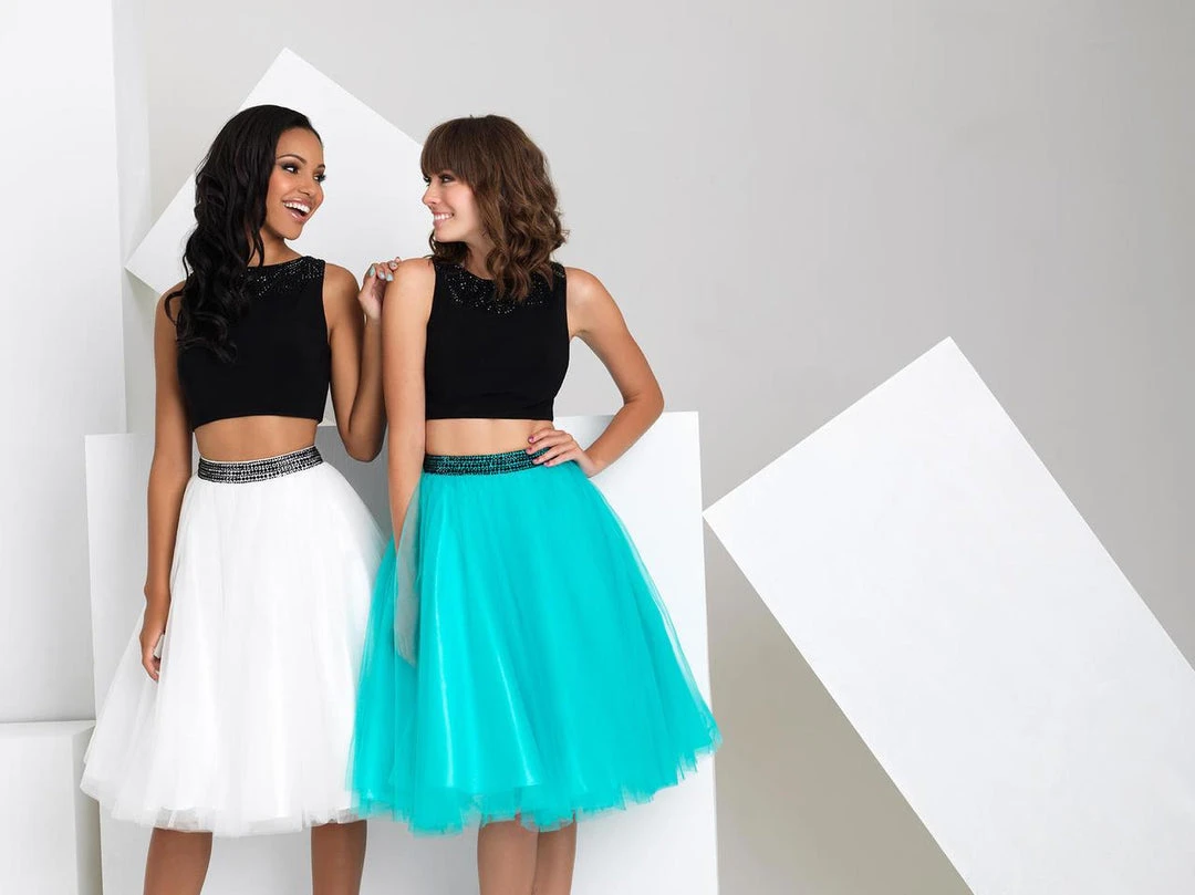 Madison James - 16-339 Dress In Black Teal 4 Madison James - 16-339 Dress In Black Teal