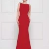Marsoni By Colors - M140 Jeweled Bateau Trumpet Dress 1 Marsoni By Colors - M140 Jeweled Bateau Trumpet Dress
