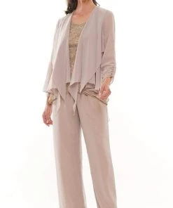 Marsoni By Colors - M303 Three-Piece Chiffon Lace Pantsuit