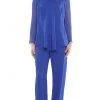 Marsoni By Colors - M304 Long Sleeves Jacket Pantsuit