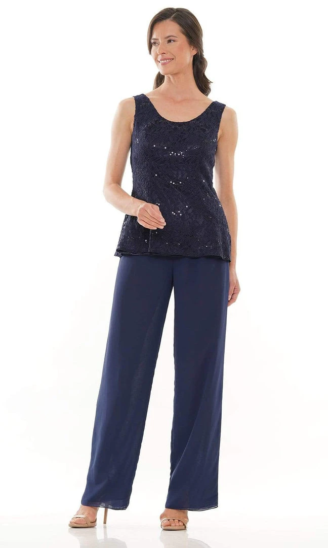 Marsoni By Colors - M305 Scoop Jacket Pantsuit 19 Marsoni By Colors - M305 Scoop Jacket Pantsuit