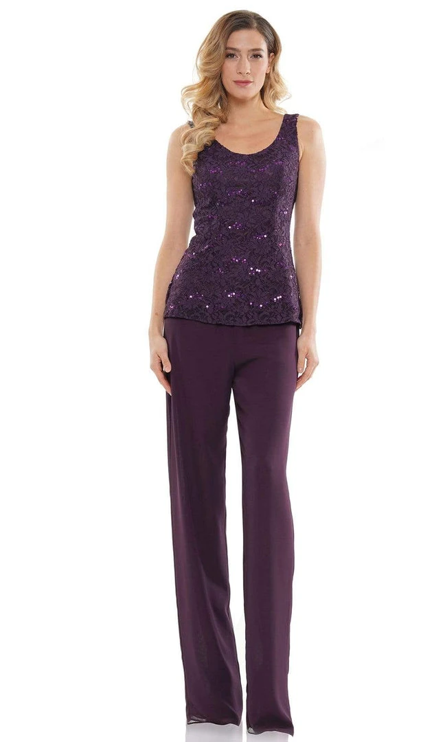 Marsoni By Colors - M305 Scoop Jacket Pantsuit 8 Marsoni By Colors - M305 Scoop Jacket Pantsuit