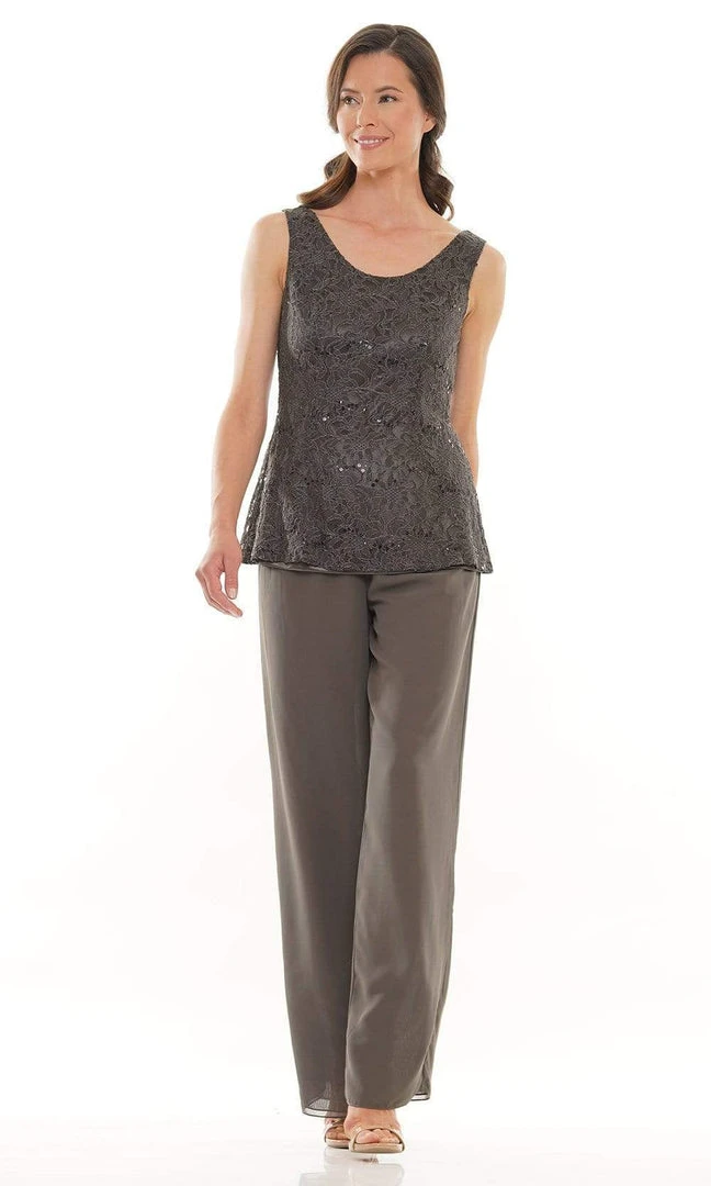 Marsoni By Colors - M305 Scoop Jacket Pantsuit 5 Marsoni By Colors - M305 Scoop Jacket Pantsuit