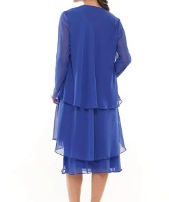 Marsoni By Colors - M307 V-Neck Sheath Knee-Length Dress 22 Marsoni By Colors - M307 V-Neck Sheath Knee-Length Dress