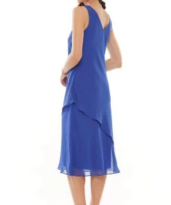 Marsoni By Colors - M307 V-Neck Sheath Knee-Length Dress 24 Marsoni By Colors - M307 V-Neck Sheath Knee-Length Dress