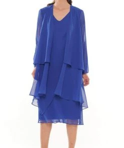 Marsoni By Colors - M307 V-Neck Sheath Knee-Length Dress 21 Marsoni By Colors - M307 V-Neck Sheath Knee-Length Dress