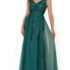 Marsoni By Colors M314 - Embellished A-Line Evening Dress