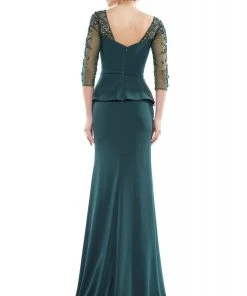 Marsoni By Colors - MV1037 Embellished Sweetheart Trumpet Dress 7 Marsoni By Colors - MV1037 Embellished Sweetheart Trumpet Dress