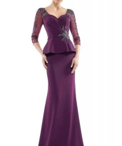 Marsoni By Colors - MV1037 Embellished Sweetheart Trumpet Dress 8 Marsoni By Colors - MV1037 Embellished Sweetheart Trumpet Dress