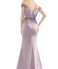 Marsoni By Colors - MV1101 Jeweled Cap Sleeve Mermaid Gown 13 Marsoni By Colors - MV1101 Jeweled Cap Sleeve Mermaid Gown