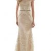 Marsoni By Colors - MV1120 Bateau Trumpet Evening Dress