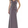 Marsoni By Colors - MV1133 Crystal Beaded Sheath Gown